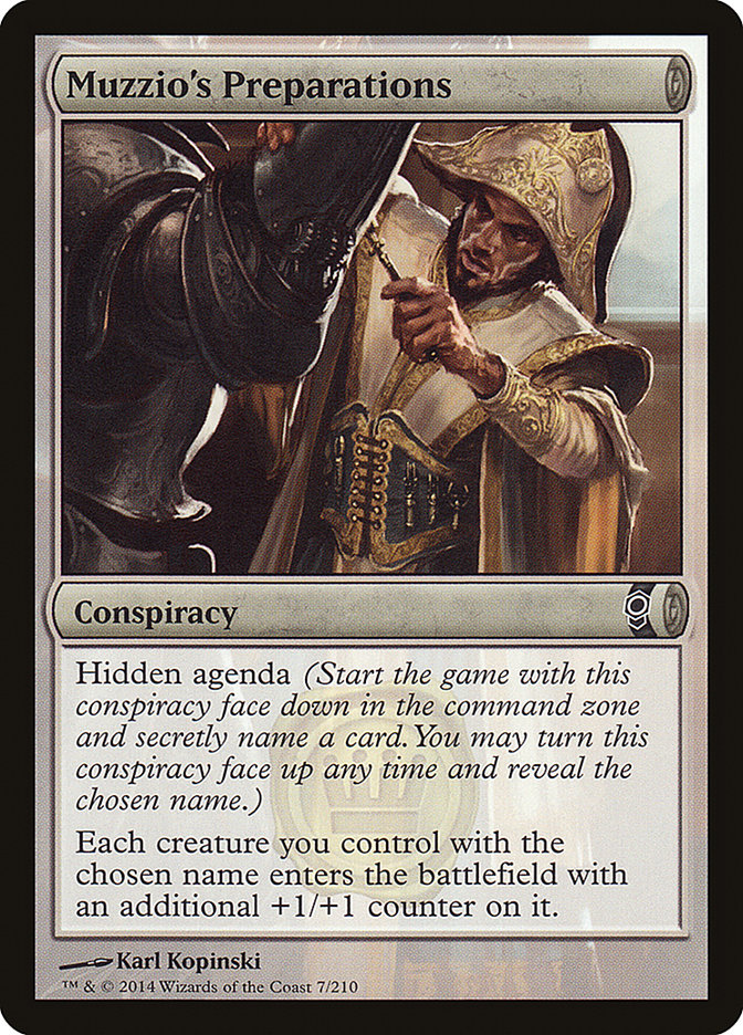 Muzzio's Preparations [Conspiracy] | Game Master's Emporium (The New GME)