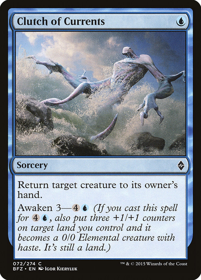 Clutch of Currents [Battle for Zendikar] | Game Master's Emporium (The New GME)