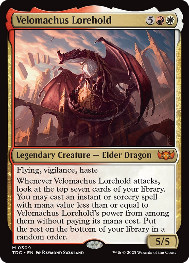 Velomachus Lorehold [Tarkir: Dragonstorm Commander] | Game Master's Emporium (The New GME)
