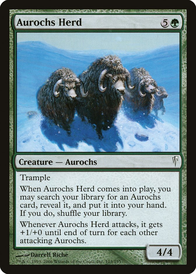 Aurochs Herd [Coldsnap] | Game Master's Emporium (The New GME)