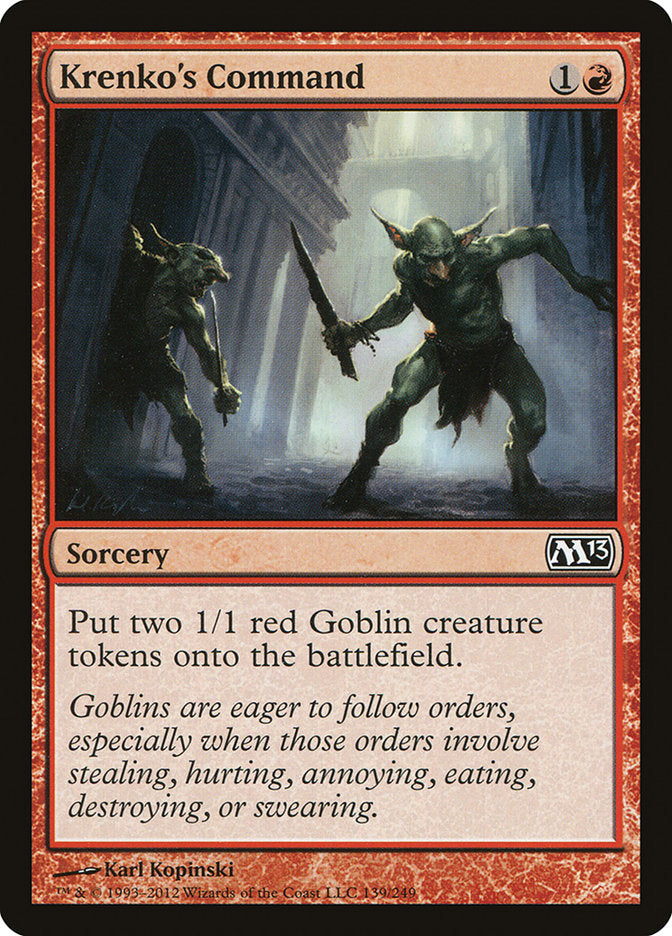 Krenko's Command [Magic 2013] | Game Master's Emporium (The New GME)