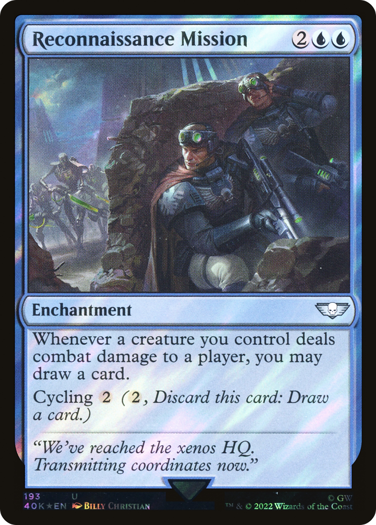 Reconnaissance Mission (Surge Foil) [Marvel Super Heroes Commander] | Game Master's Emporium (The New GME)