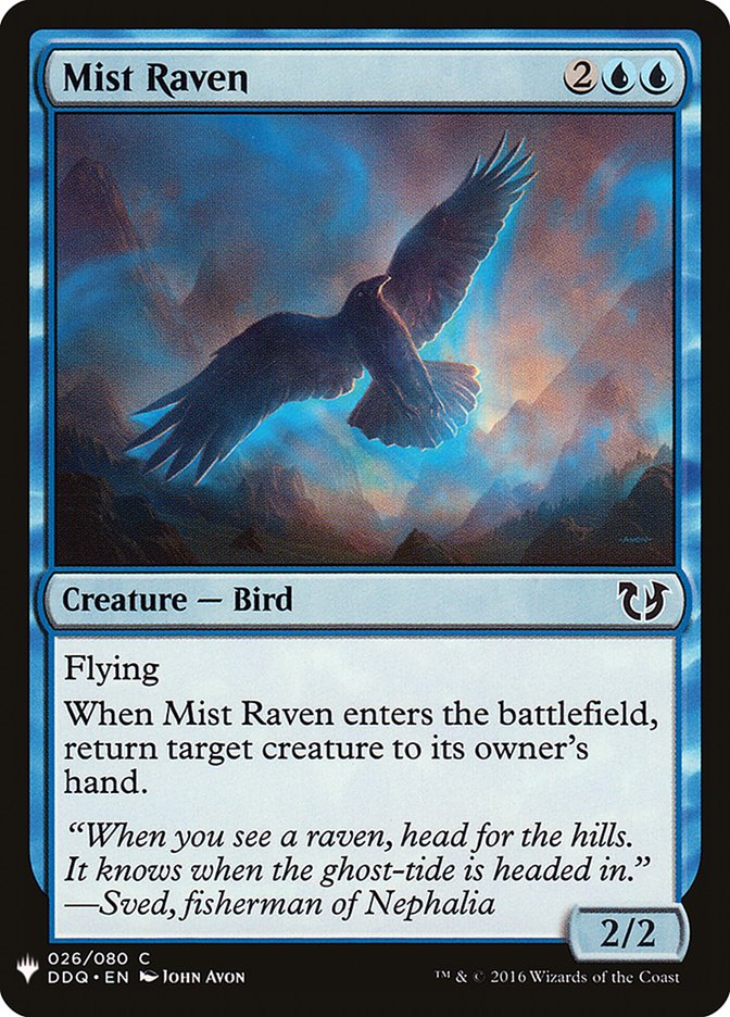 Mist Raven [Mystery Booster] | Game Master's Emporium (The New GME)
