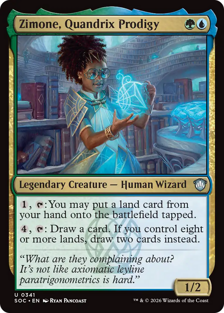 Zimone, Quandrix Prodigy [Secrets of Strixhaven Commander] | Game Master's Emporium (The New GME)