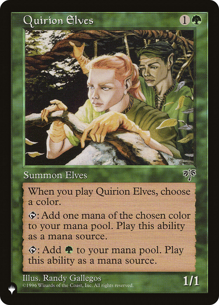 Quirion Elves [The List] | Game Master's Emporium (The New GME)