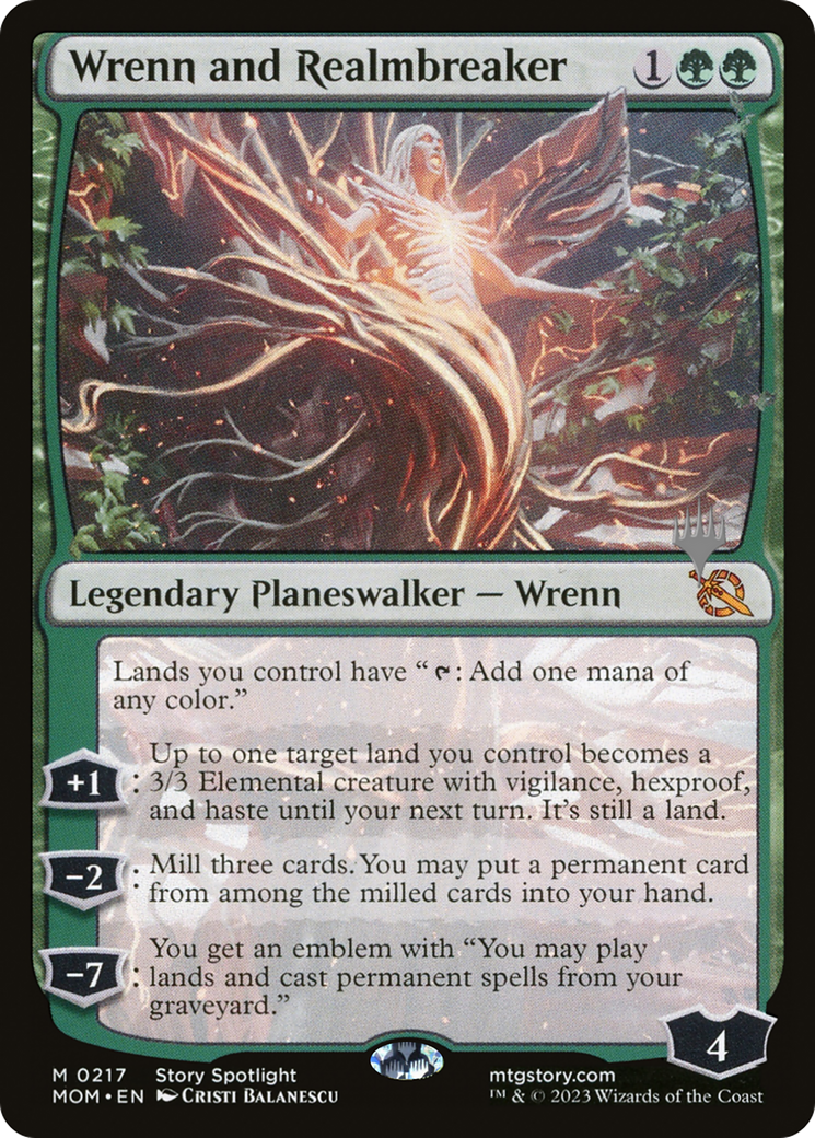 Wrenn and Realmbreaker (Promo Pack) [March of the Machine Promos] | Game Master's Emporium (The New GME)