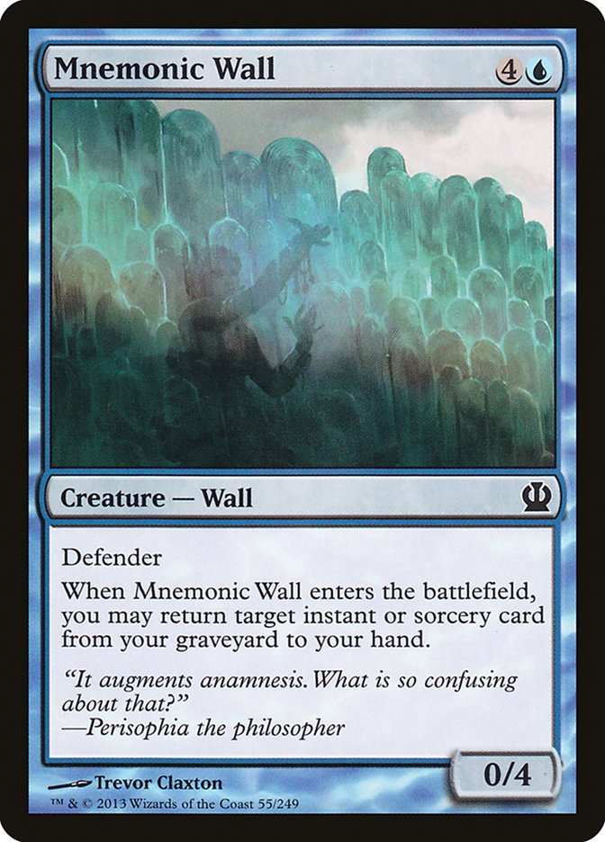 Mnemonic Wall [Theros] | Game Master's Emporium (The New GME)