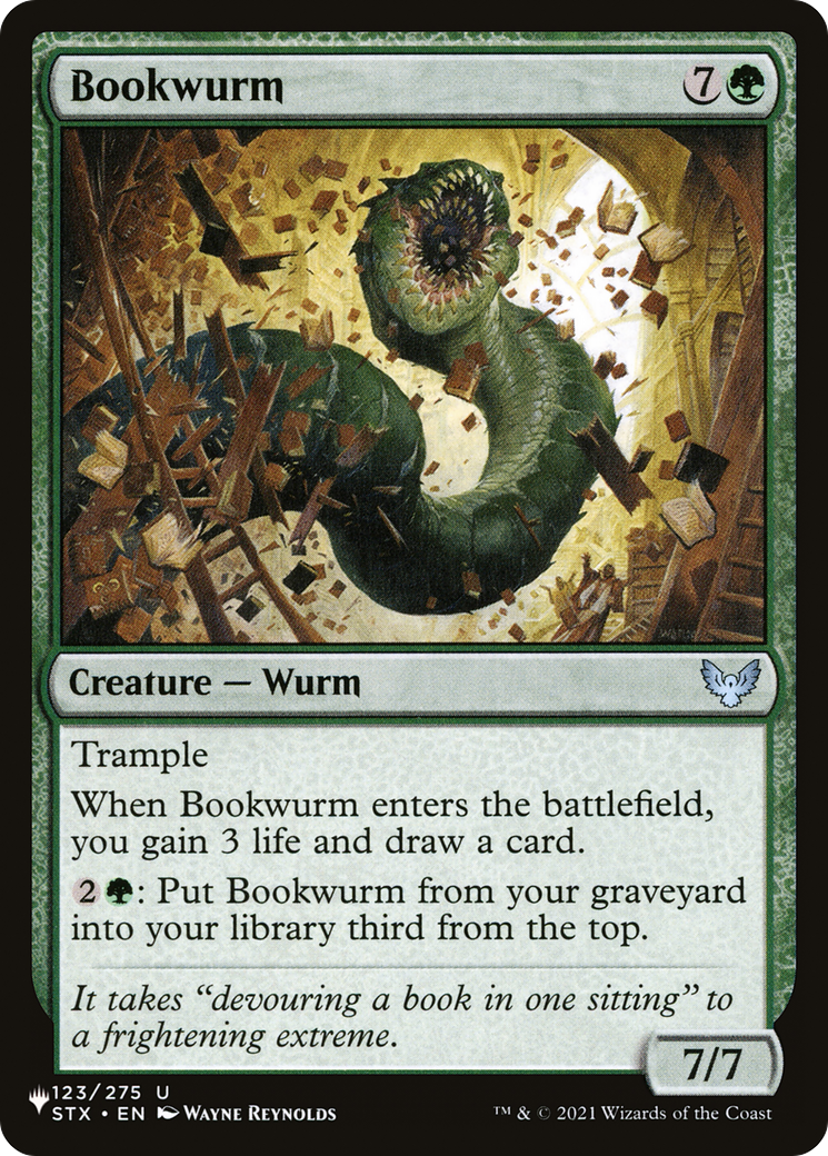 Bookwurm [The List Reprints] | Game Master's Emporium (The New GME)