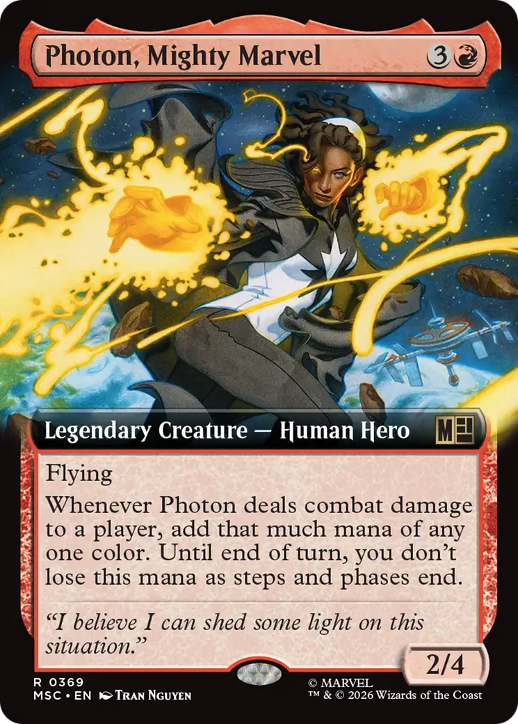 Photon, Mighty Marvel (Extended Art) [Marvel Super Heroes Commander] | Game Master's Emporium (The New GME)