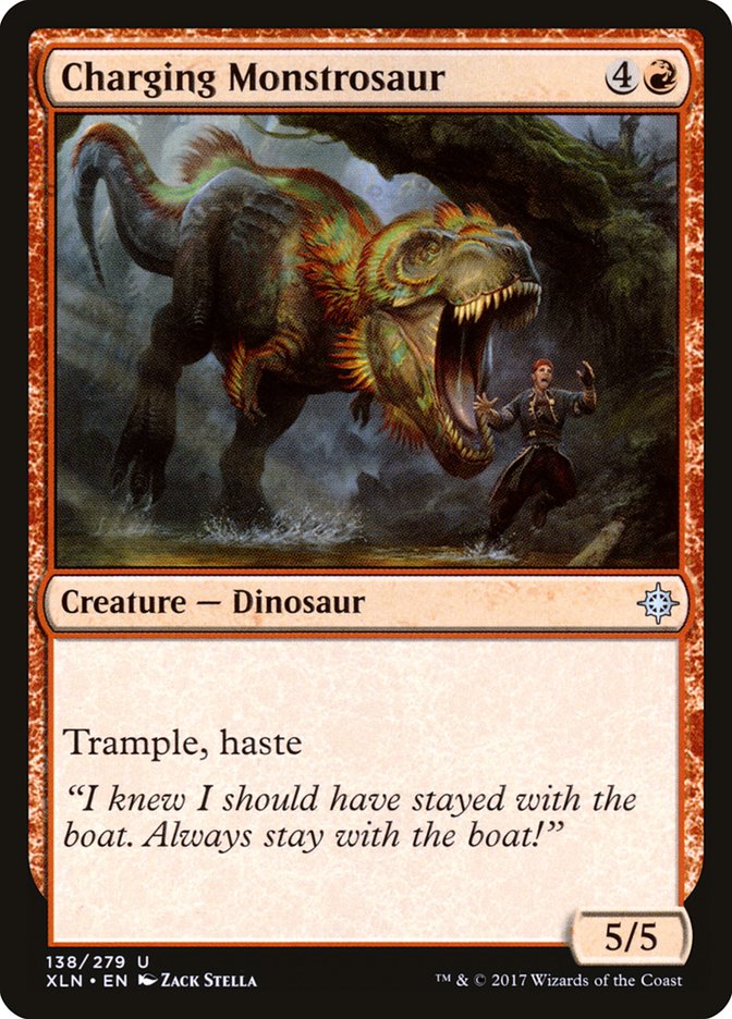 Charging Monstrosaur [Ixalan] | Game Master's Emporium (The New GME)