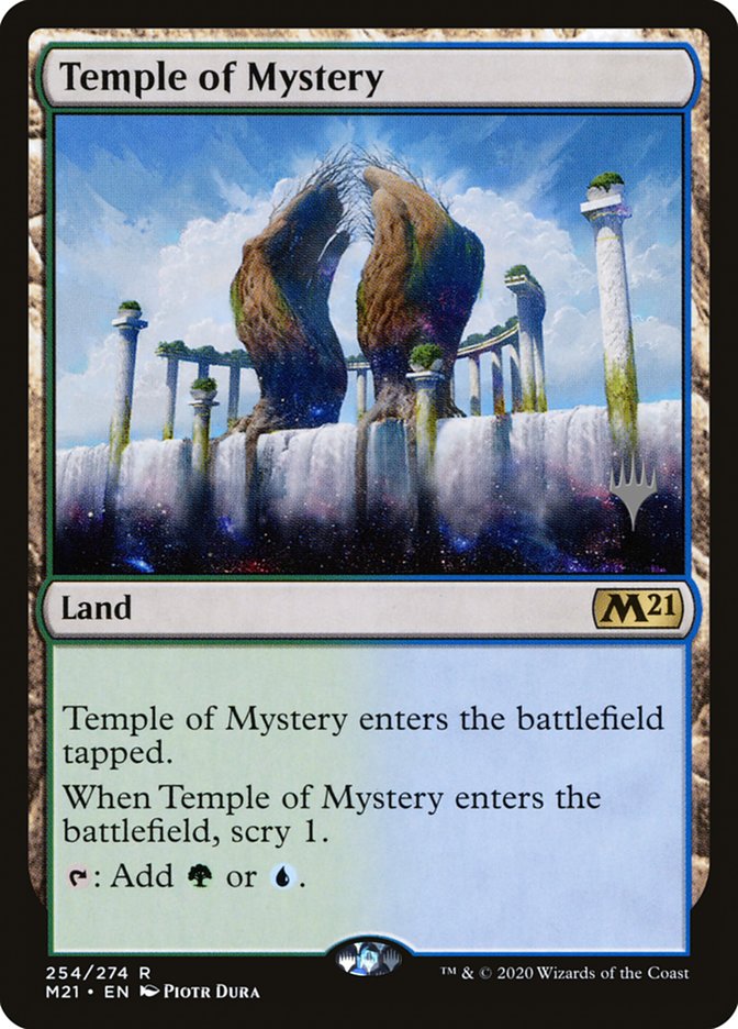Temple of Mystery (Promo Pack) [Core Set 2021 Promos] | Game Master's Emporium (The New GME)