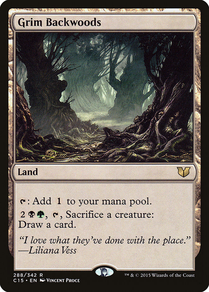 Grim Backwoods [Commander 2015] | Game Master's Emporium (The New GME)