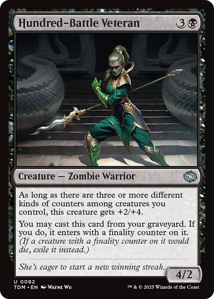 Hundred-Battle Veteran [Tarkir: Dragonstorm] | Game Master's Emporium (The New GME)