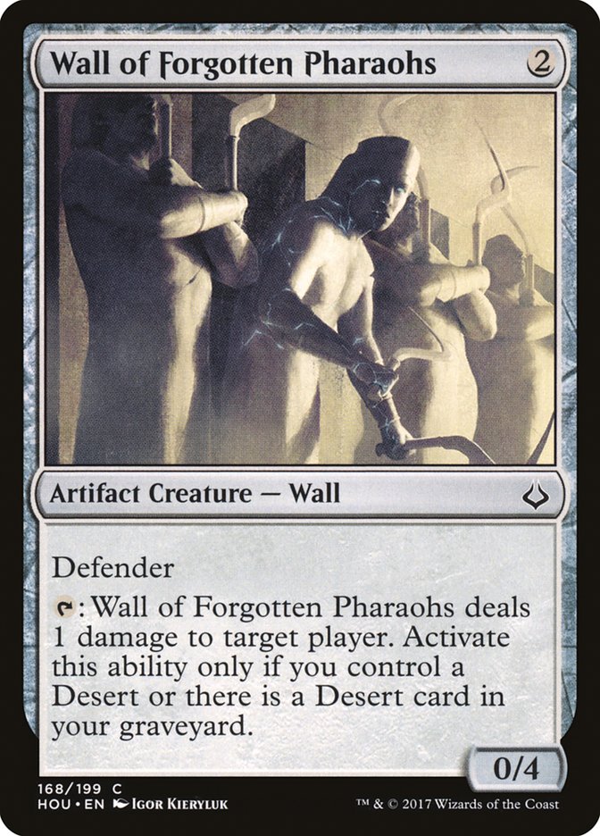 Wall of Forgotten Pharaohs [Hour of Devastation] | Game Master's Emporium (The New GME)