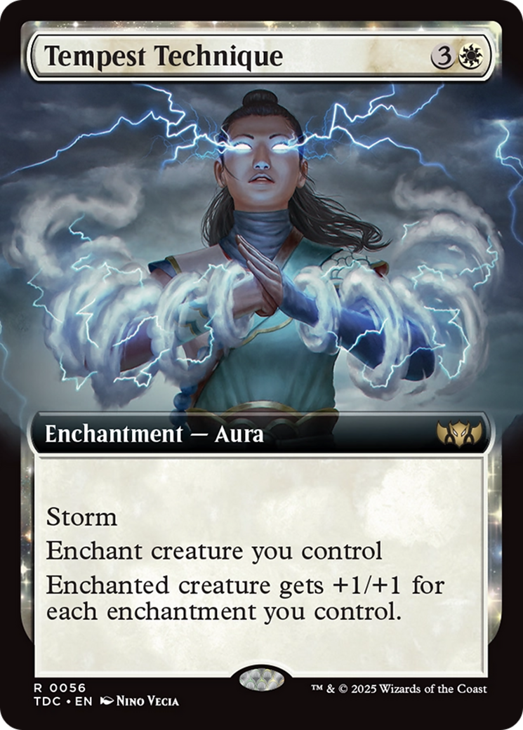 Tempest Technique (Extended Art) [Tarkir: Dragonstorm Commander] | Game Master's Emporium (The New GME)