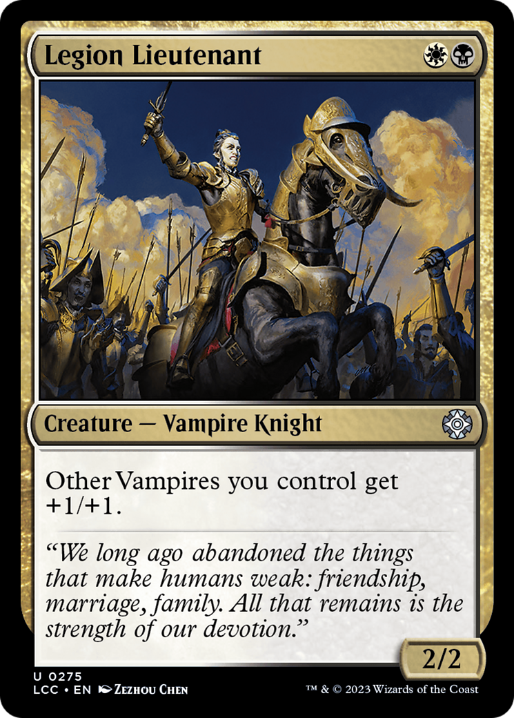 Legion Lieutenant [The Lost Caverns of Ixalan Commander] | Game Master's Emporium (The New GME)