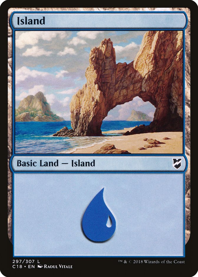 Island (297) [Commander 2018] | Game Master's Emporium (The New GME)