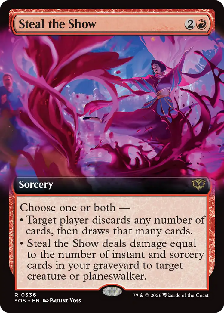 Steal the Show (Extended Art) [Secrets of Strixhaven] | Game Master's Emporium (The New GME)