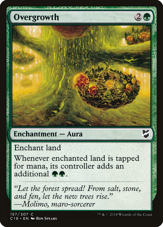 Overgrowth [Commander 2018] | Game Master's Emporium (The New GME)