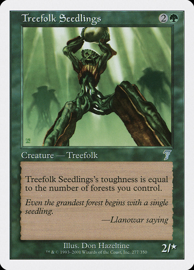 Treefolk Seedlings [Seventh Edition] | Game Master's Emporium (The New GME)