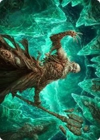 Draugr Necromancer Art Card [Kaldheim Art Series] | Game Master's Emporium (The New GME)