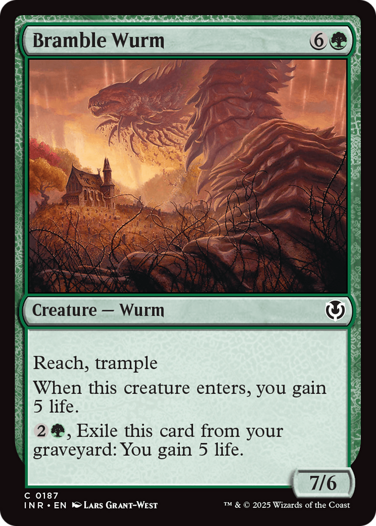 Bramble Wurm [Innistrad Remastered] | Game Master's Emporium (The New GME)