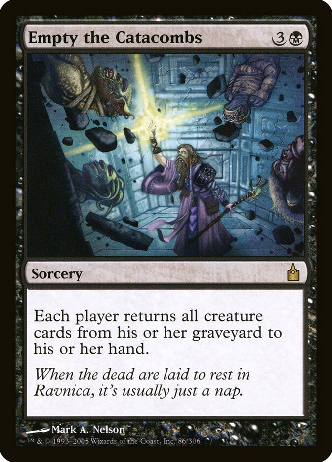 Empty the Catacombs [Ravnica: City of Guilds] | Game Master's Emporium (The New GME)