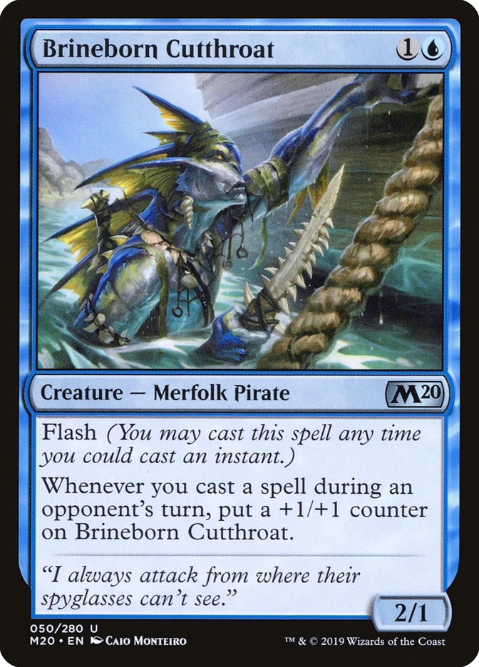 Brineborn Cutthroat [Core Set 2020] | Game Master's Emporium (The New GME)