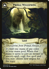 Primal Amulet // Primal Wellspring [Ixalan Prerelease Promos] | Game Master's Emporium (The New GME)
