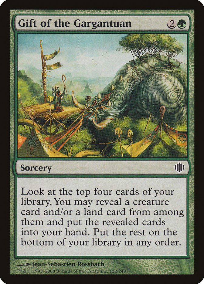 Gift of the Gargantuan [Shards of Alara] | Game Master's Emporium (The New GME)