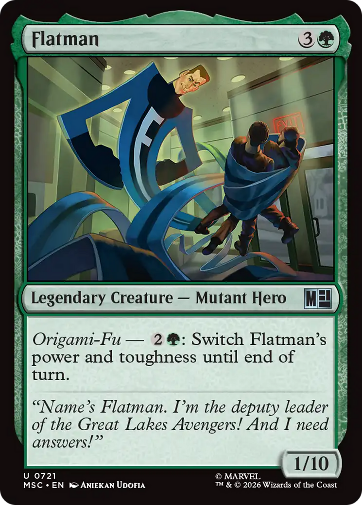 Flatman [Marvel Super Heroes Commander] | Game Master's Emporium (The New GME)
