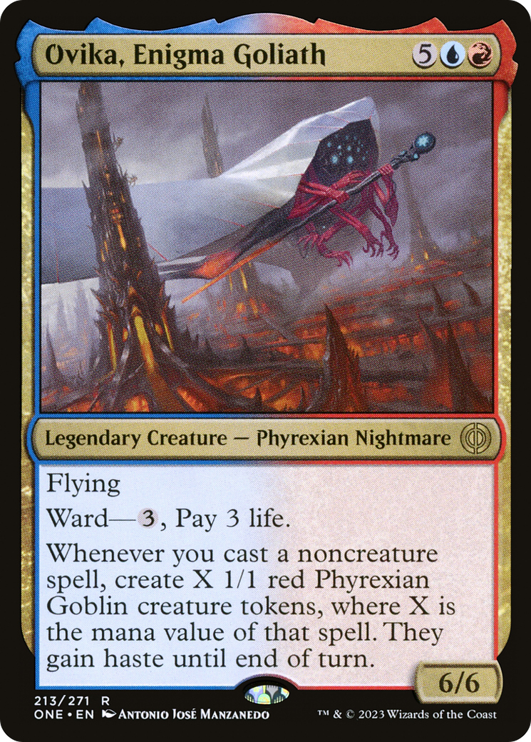 Ovika, Enigma Goliath [Phyrexia: All Will Be One] | Game Master's Emporium (The New GME)