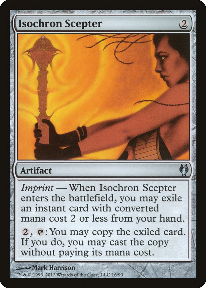 Isochron Scepter [Duel Decks: Izzet vs. Golgari] | Game Master's Emporium (The New GME)