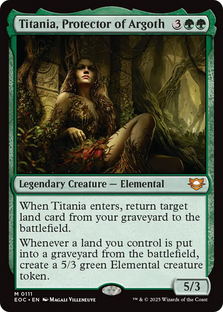 Titania, Protector of Argoth [Edge of Eternities Commander] | Game Master's Emporium (The New GME)