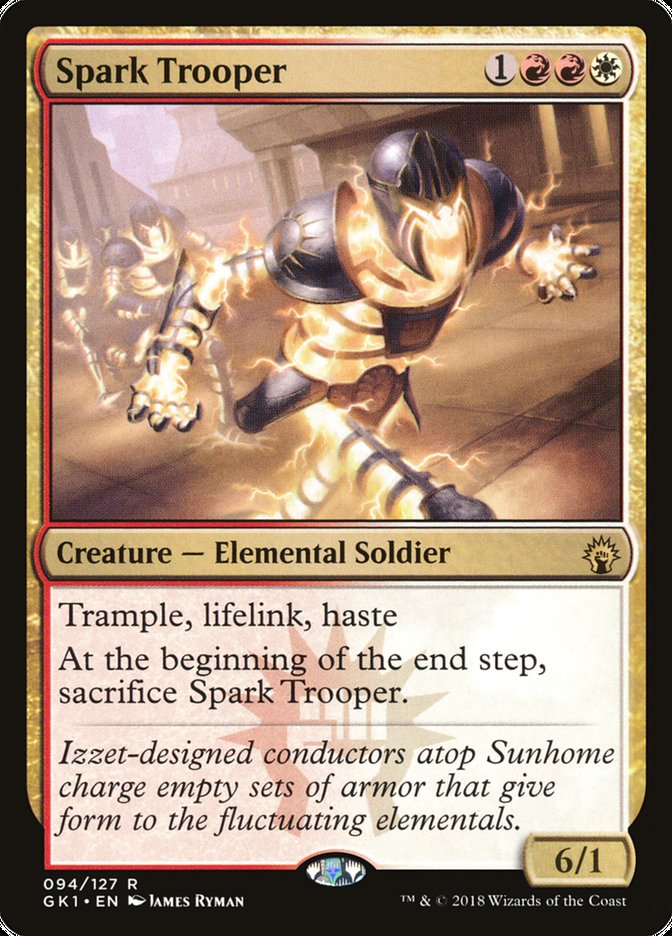 Spark Trooper [Guilds of Ravnica Guild Kit] | Game Master's Emporium (The New GME)