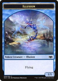 Illusion // Bear Double-Sided Token [Modern Horizons Tokens] | Game Master's Emporium (The New GME)