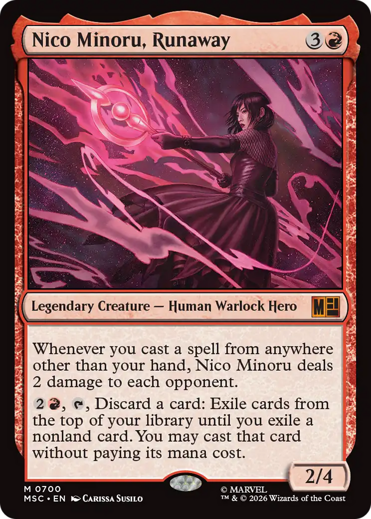 Nico Minoru, Runaway [Marvel Super Heroes Commander] | Game Master's Emporium (The New GME)