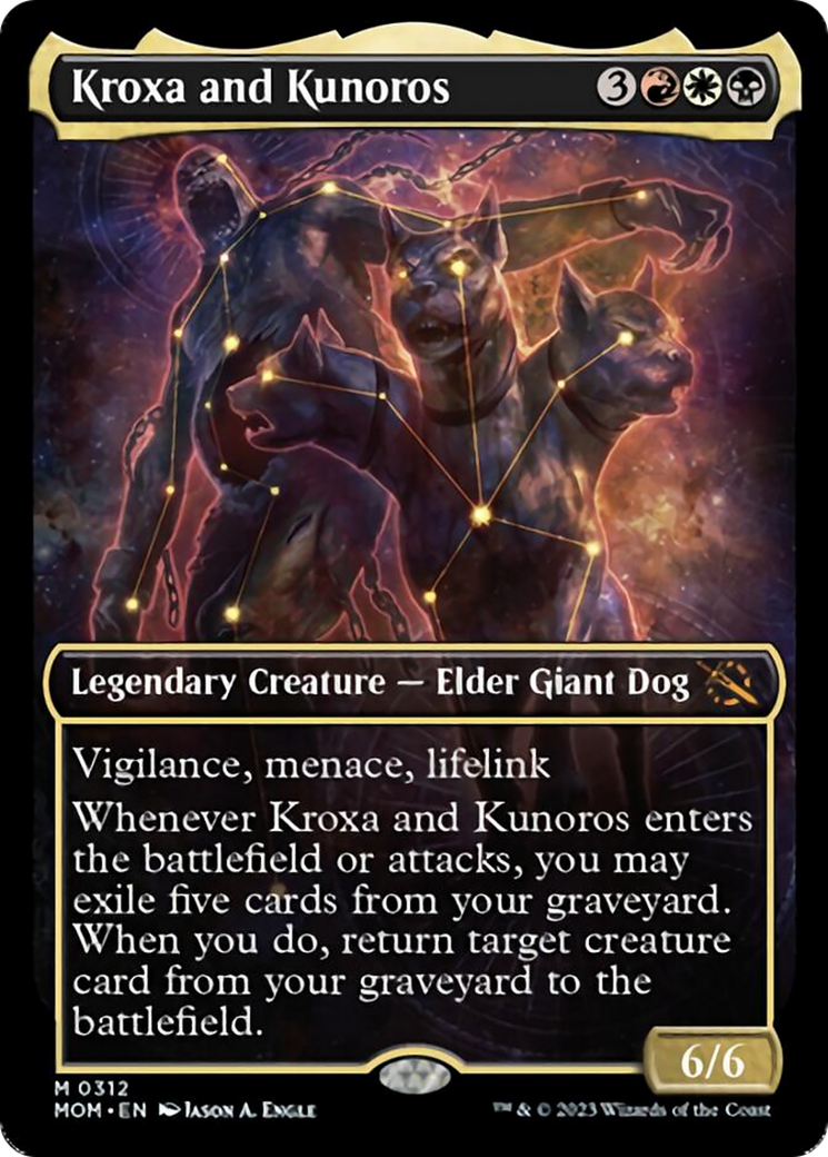 Kroxa and Kunoros (Showcase Planar Booster Fun) [March of the Machine] | Game Master's Emporium (The New GME)
