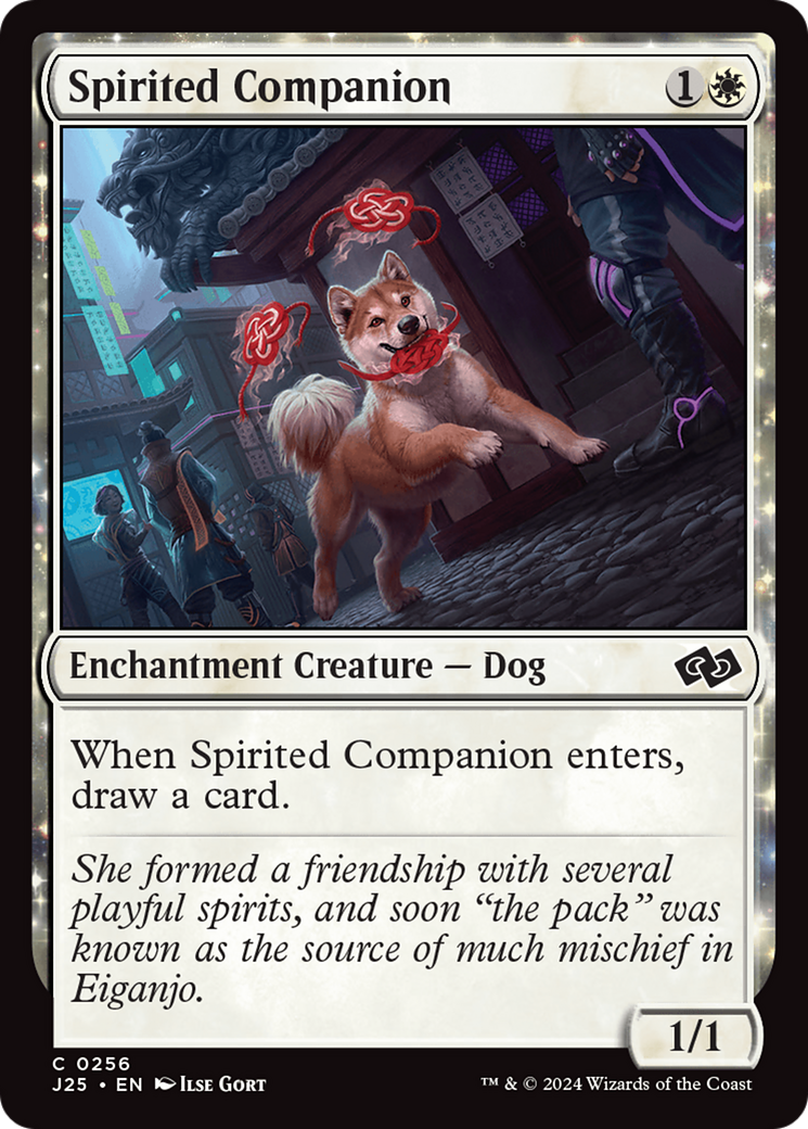 Spirited Companion [Foundations Jumpstart] | Game Master's Emporium (The New GME)