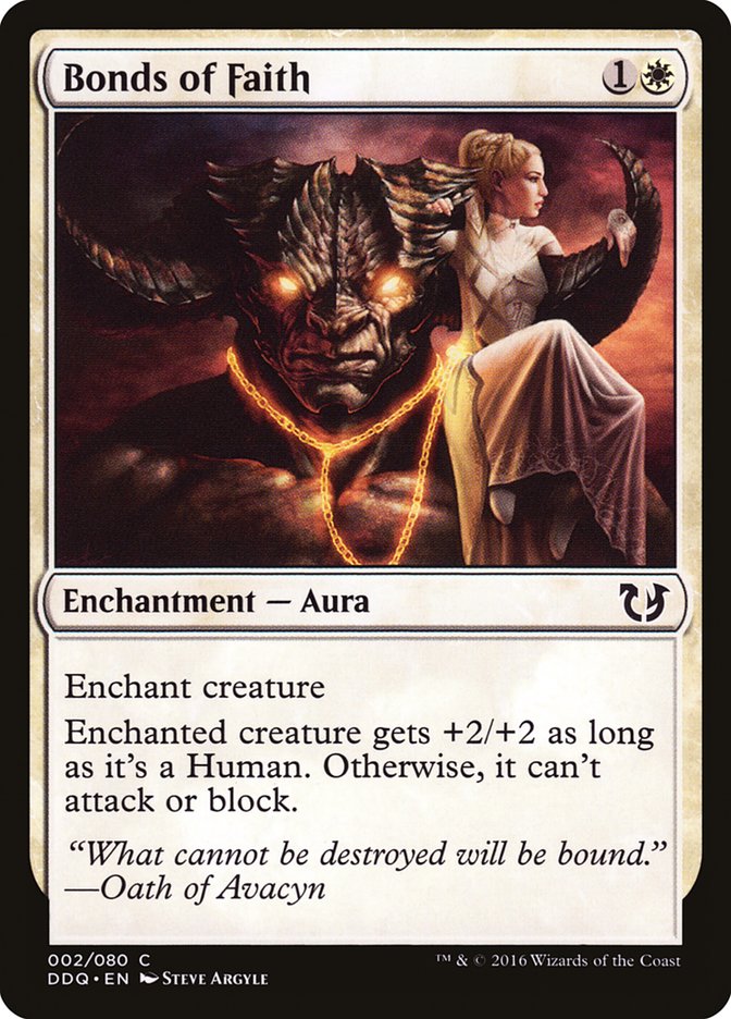 Bonds of Faith [Duel Decks: Blessed vs. Cursed] | Game Master's Emporium (The New GME)