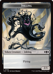 Inkling // Bird Double-Sided Token [Tarkir: Dragonstorm Commander Tokens] | Game Master's Emporium (The New GME)
