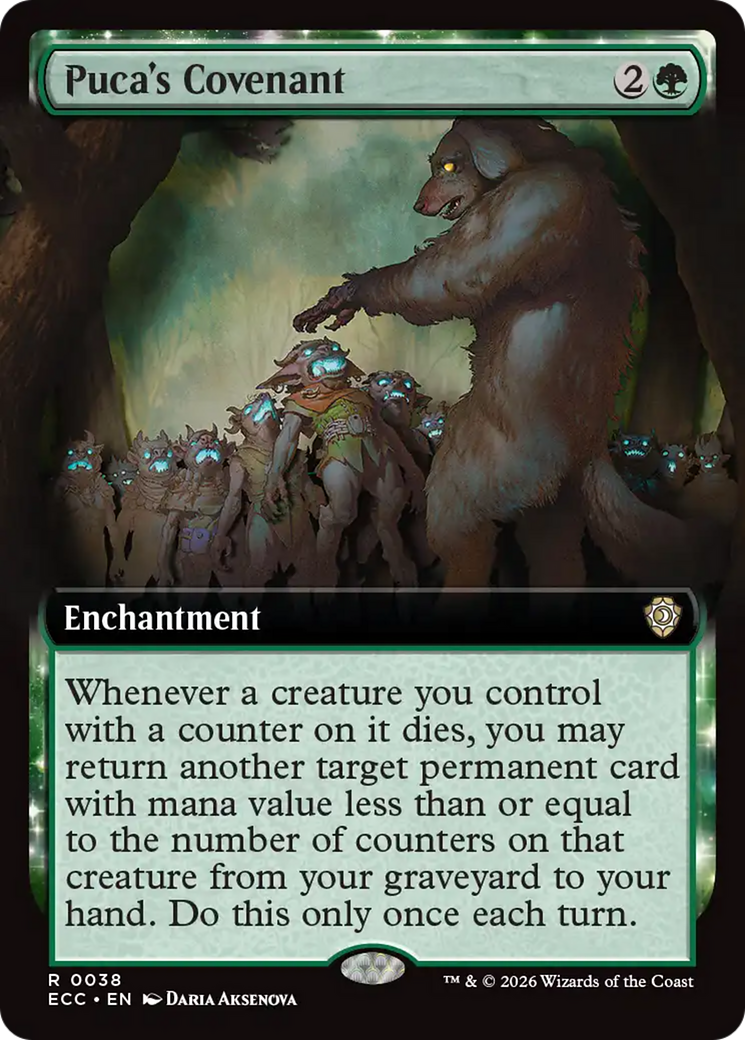 Puca's Covenant (Extended Art) [Lorwyn Eclipsed Commander] | Game Master's Emporium (The New GME)