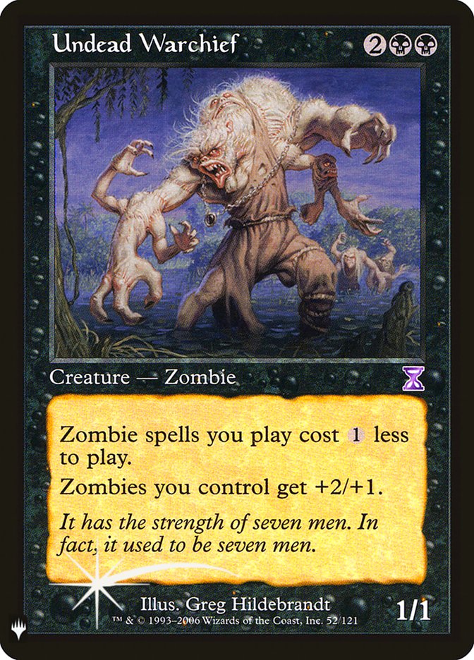 Undead Warchief [Mystery Booster] | Game Master's Emporium (The New GME)
