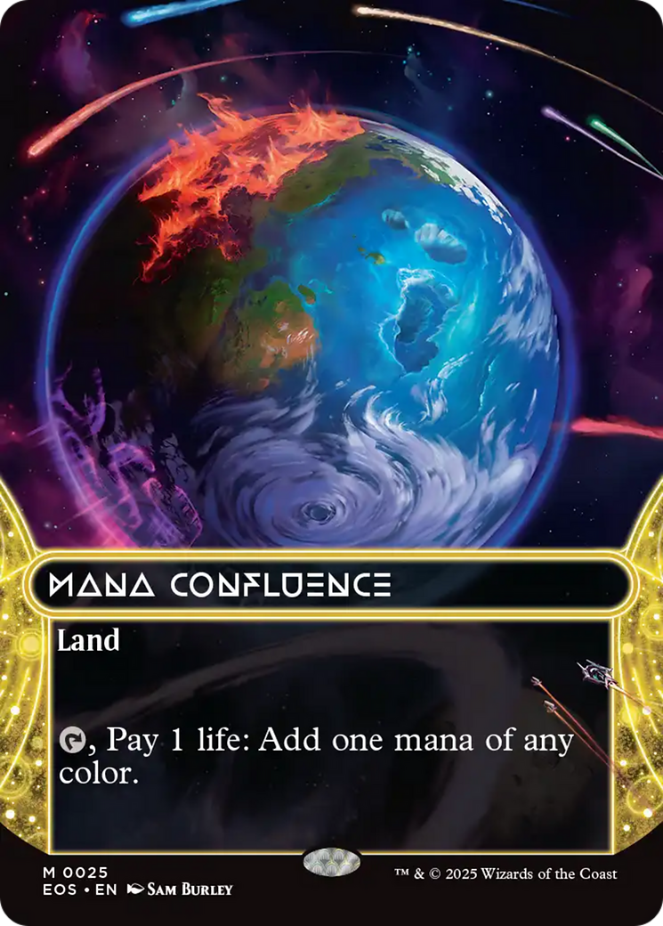 Mana Confluence (0025) (Borderless) [Edge of Eternities: Stellar Sights] | Game Master's Emporium (The New GME)