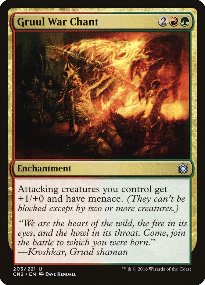 Gruul War Chant [Conspiracy: Take the Crown] | Game Master's Emporium (The New GME)