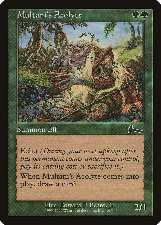 Multani's Acolyte [Urza's Legacy] | Game Master's Emporium (The New GME)