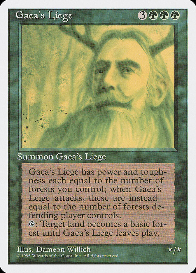 Gaea's Liege [Fourth Edition] | Game Master's Emporium (The New GME)