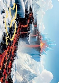 Surtland Frostpyre Art Card (Gold-Stamped Signature) [Kaldheim Art Series] | Game Master's Emporium (The New GME)