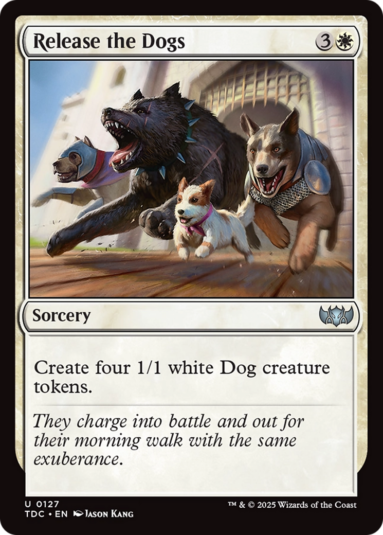 Release the Dogs [Tarkir: Dragonstorm Commander] | Game Master's Emporium (The New GME)
