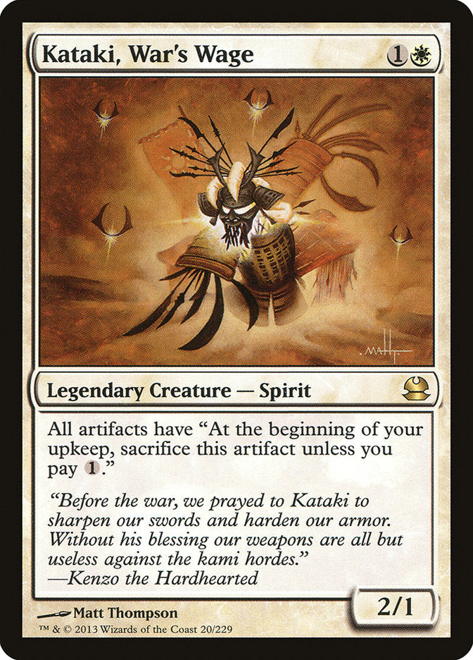 Kataki, War's Wage [Modern Masters] | Game Master's Emporium (The New GME)